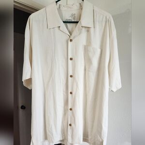 Cream Button-Up Shirt